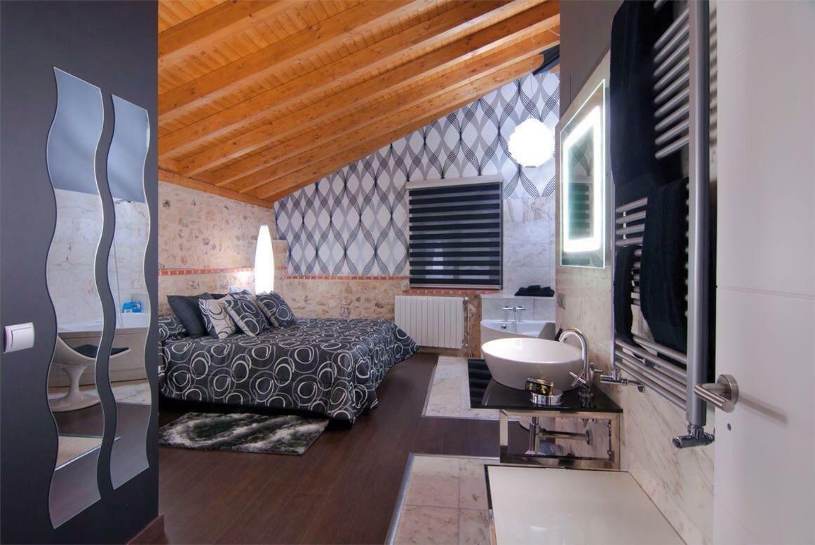 Casa Rural Luces Y Sombras Prádena エクステリア 写真